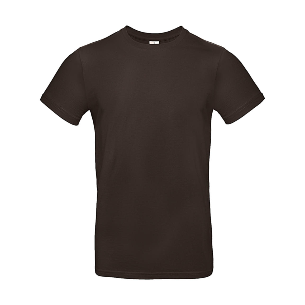 Triko pánské B&C E190 T-Shirt - hnědé, XL