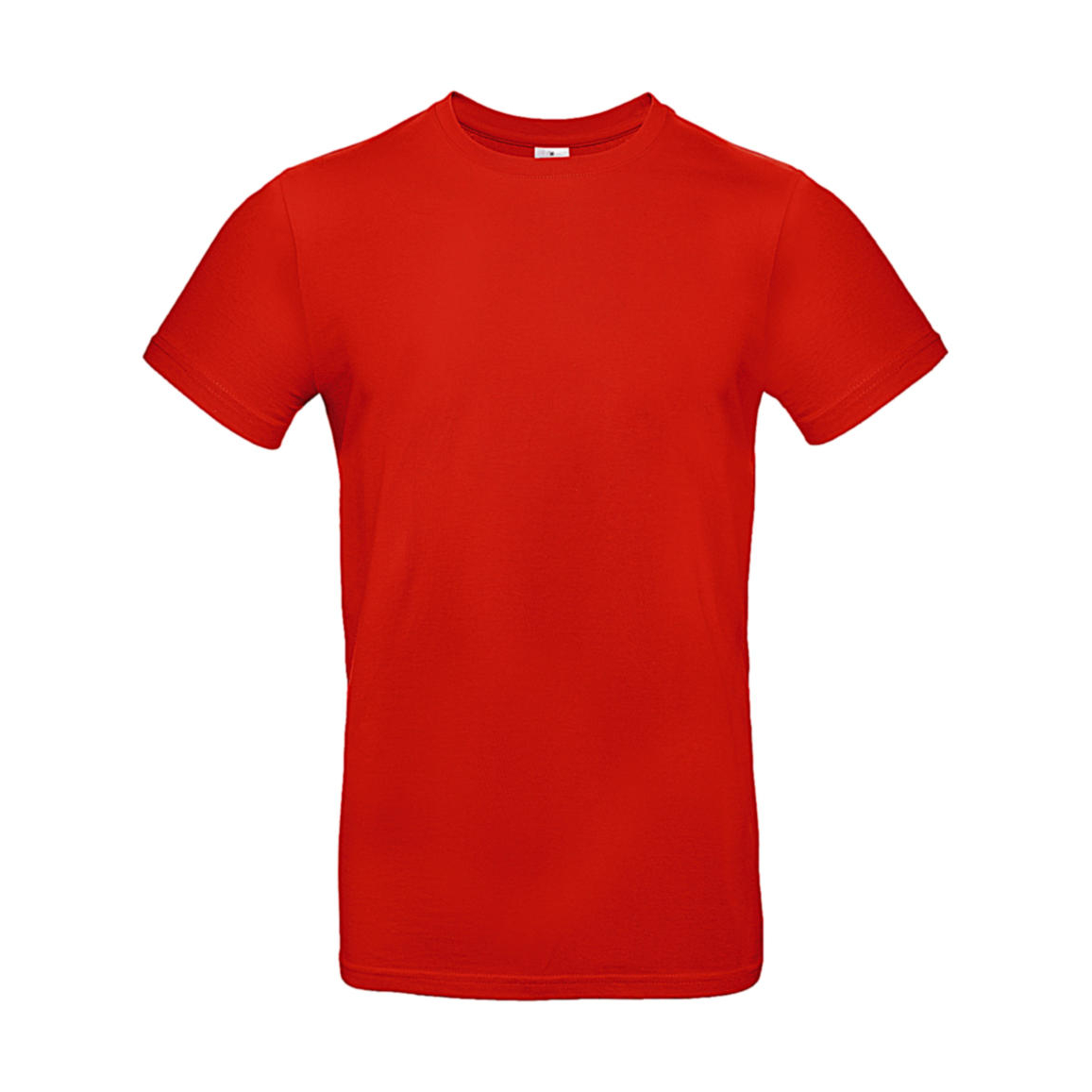 Triko pánské B&C E190 T-Shirt - středně červené, L