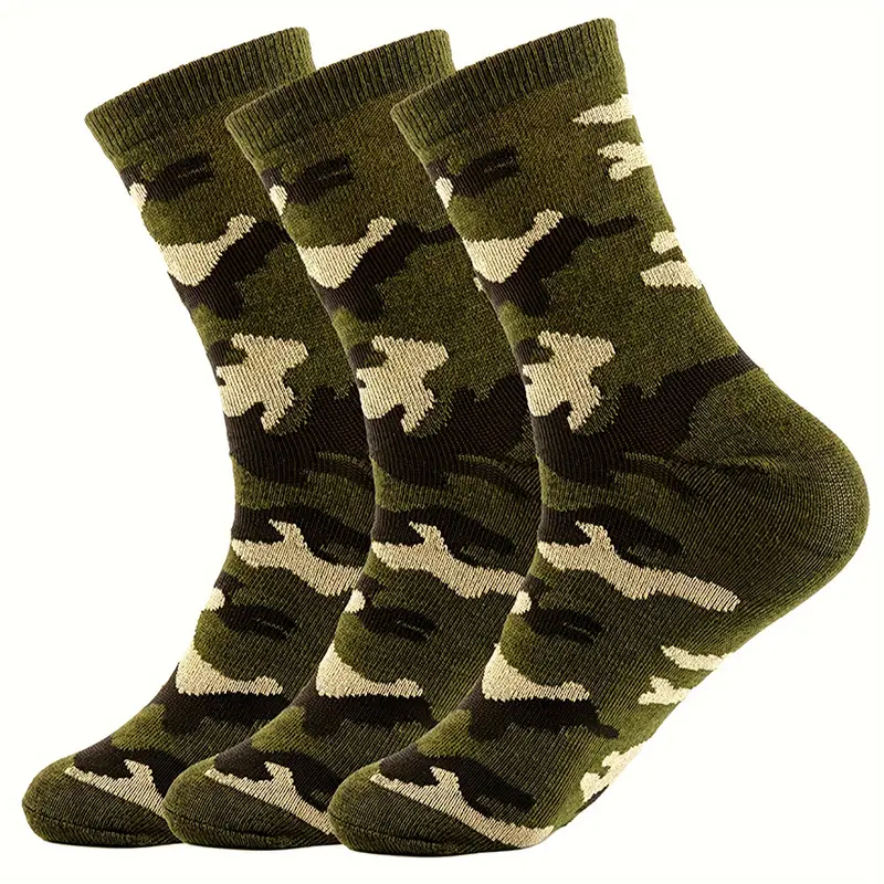 Ponožky vysoké Bist Classic 3 páry - woodland, 38-43