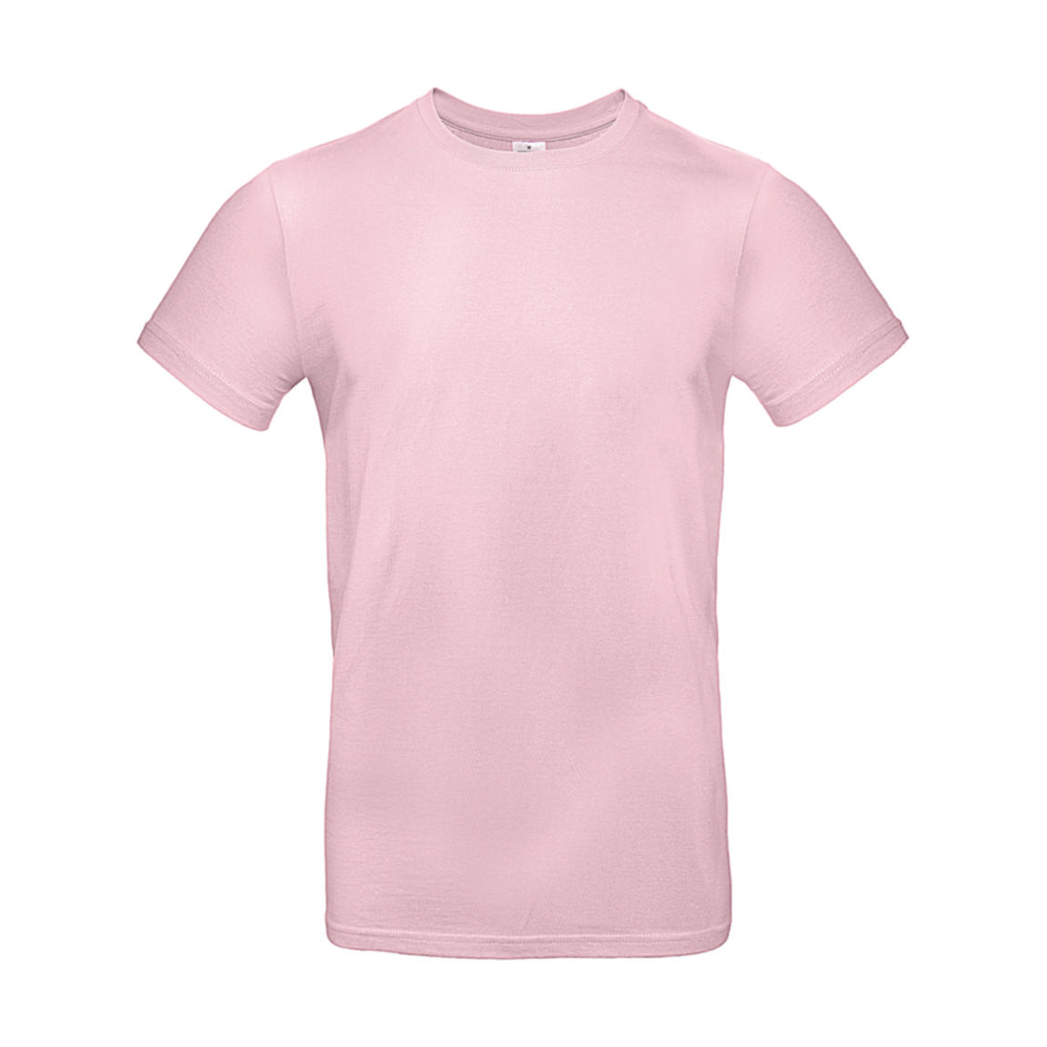 Triko pánské B&C E190 T-Shirt - světle růžové, S