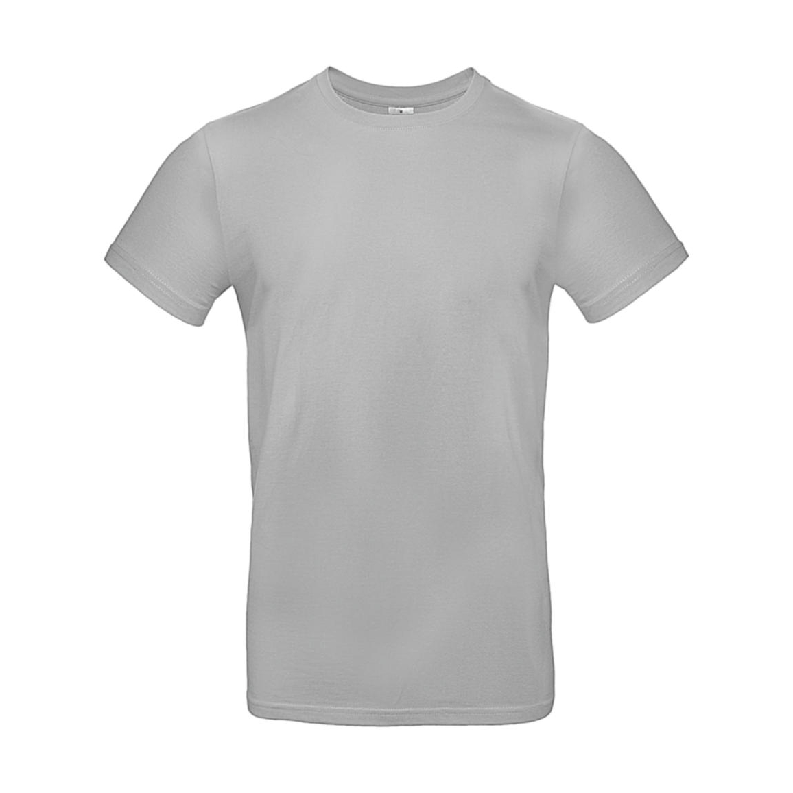 Triko pánské B&C E190 T-Shirt - šedé, XXL