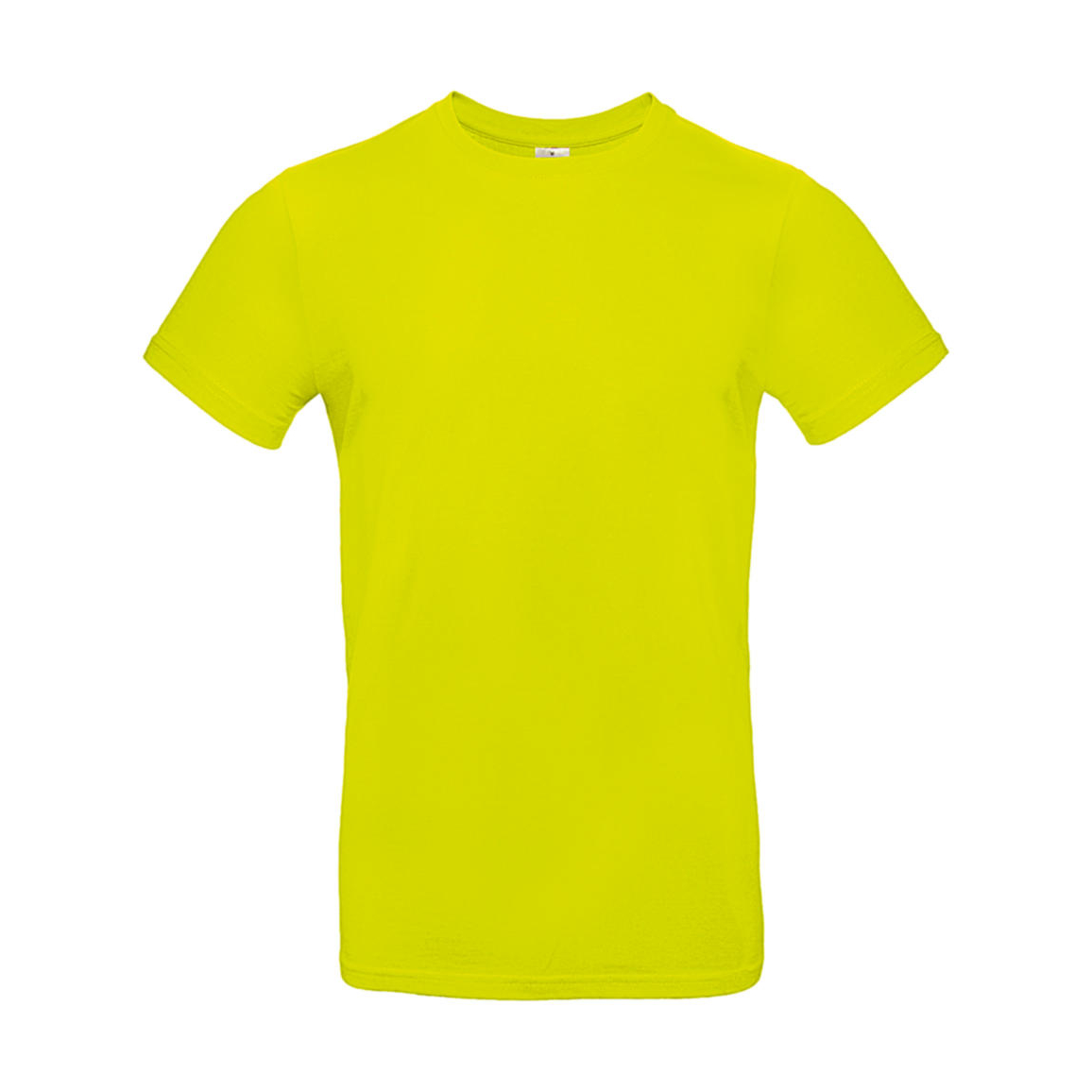 Triko pánské B&C E190 T-Shirt - světle limetkové, 3XL