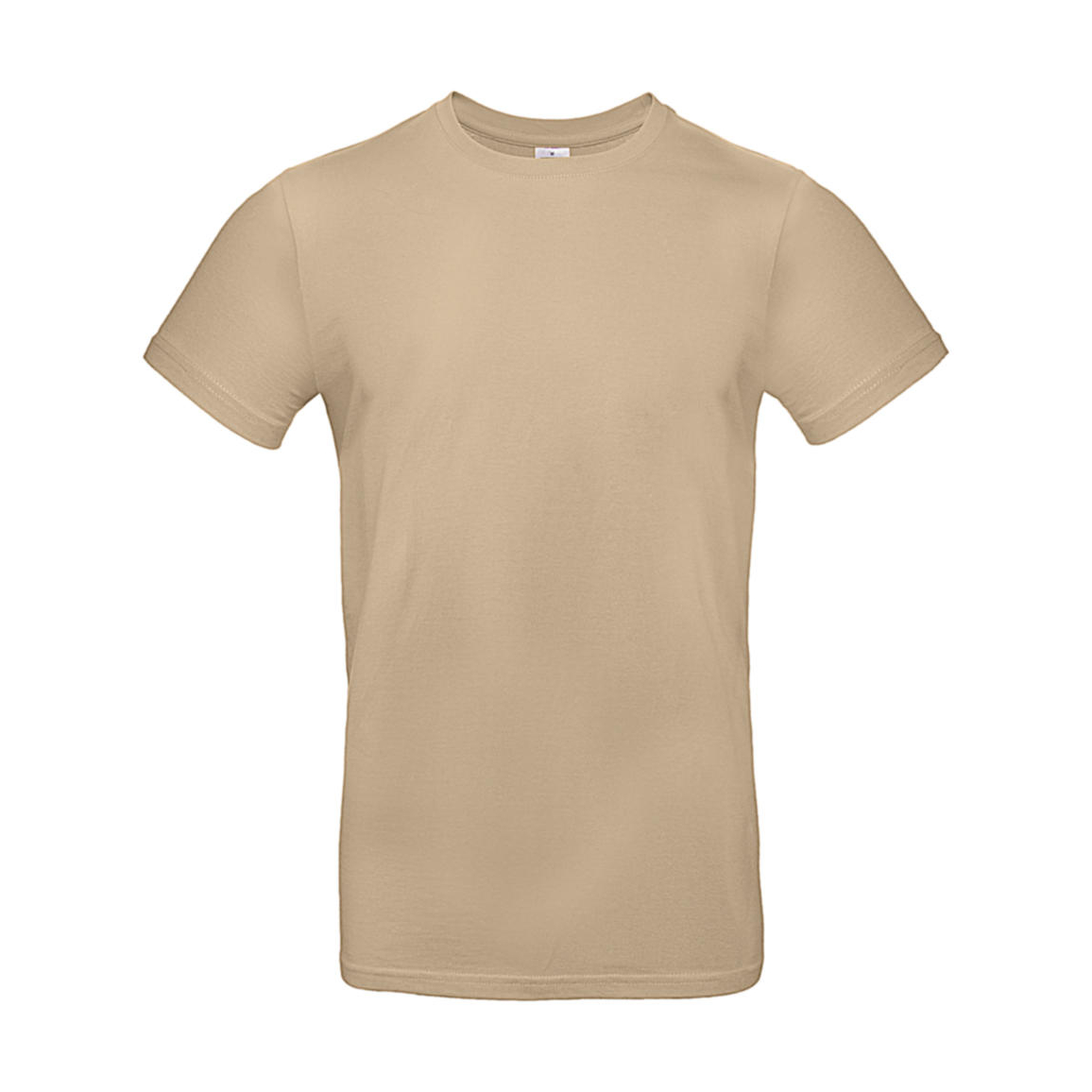Triko pánské B&C E190 T-Shirt - béžové, 3XL