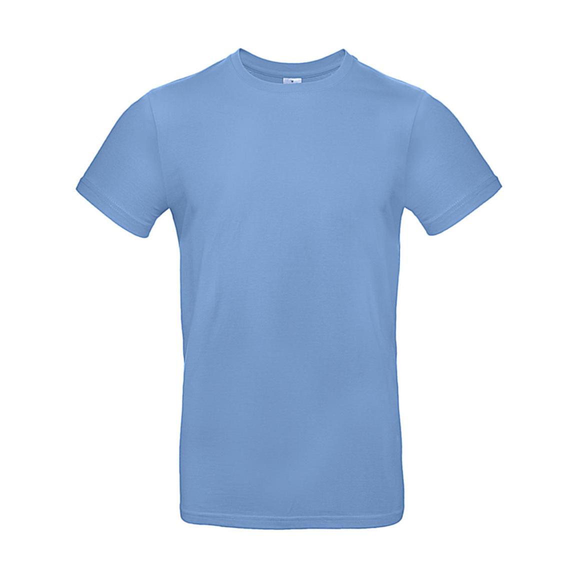 Triko pánské B&C E190 T-Shirt - světle modré, 3XL