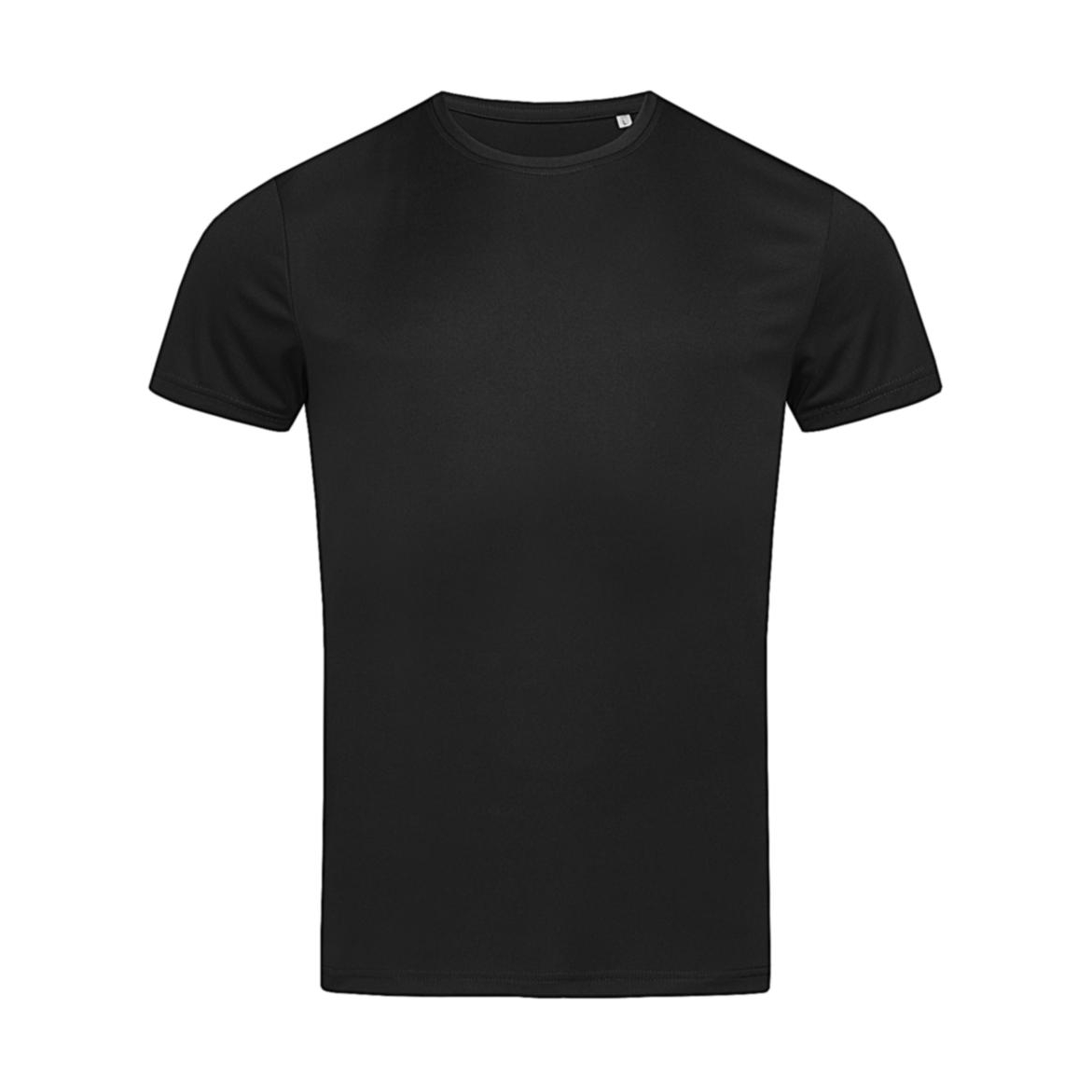 Triko pánské Stedman sportovní tričko - černé, 3XL