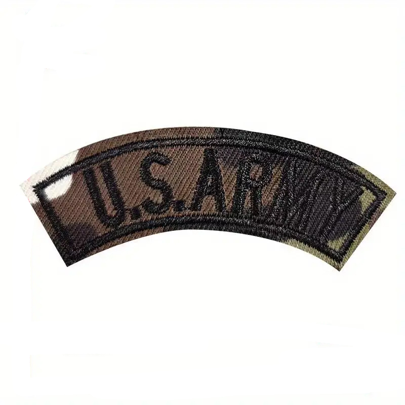 Nášivka nažehlovací hodnost US Army 2,8 x 7,5 cm - woodland