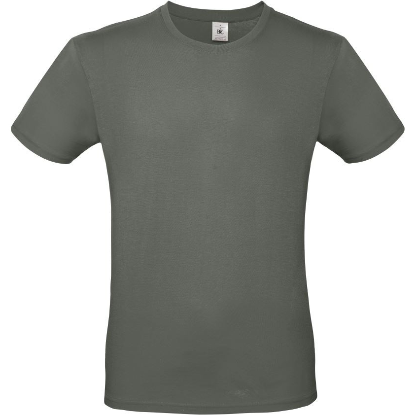 Pánské tričko B&C E150 - světlé khaki, XL