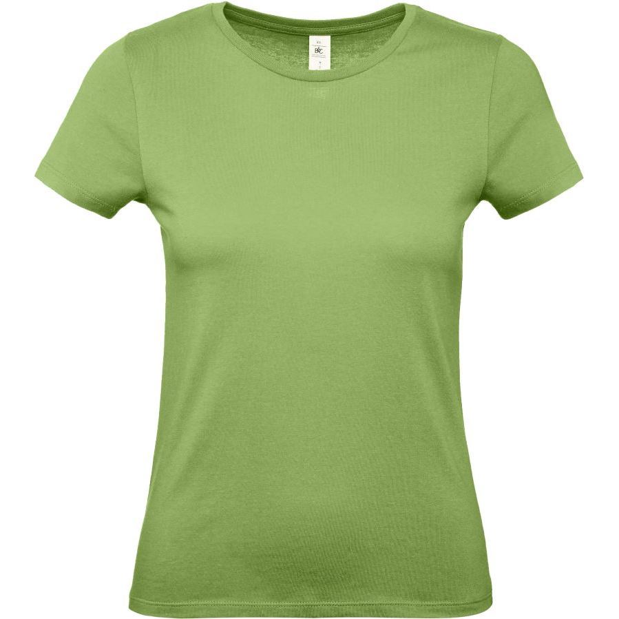 Dámské tričko B&C E150 - světle zelené, XL