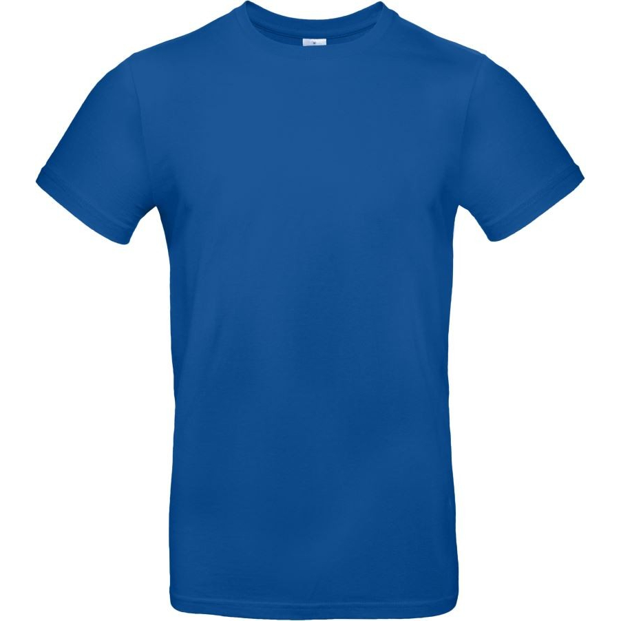 Pánské tričko B&C E190 - modré, 3XL