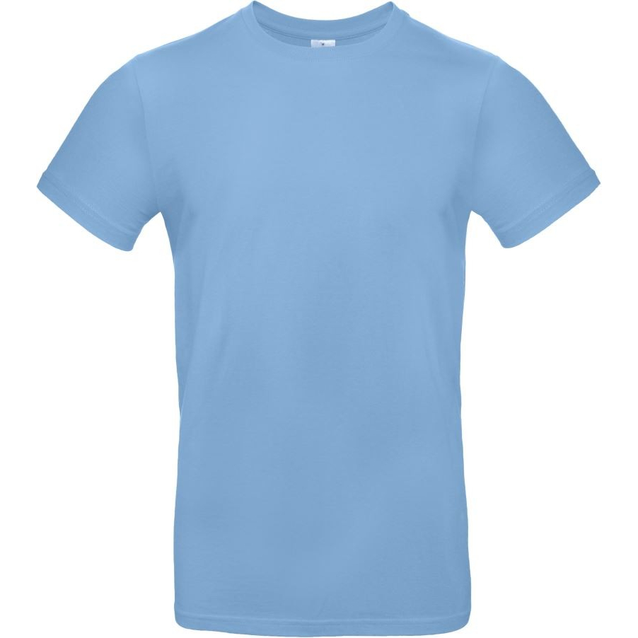 Pánské tričko B&C E190 - světle modré, 3XL