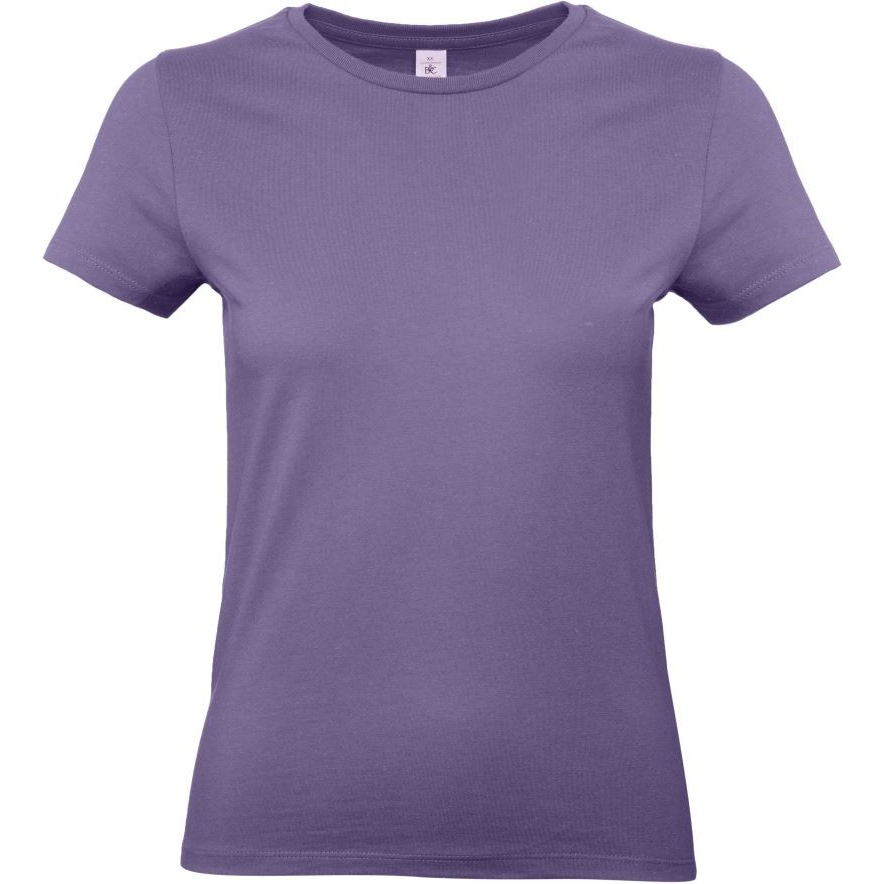 Dámské tričko B&C E190 - světle fialové, M