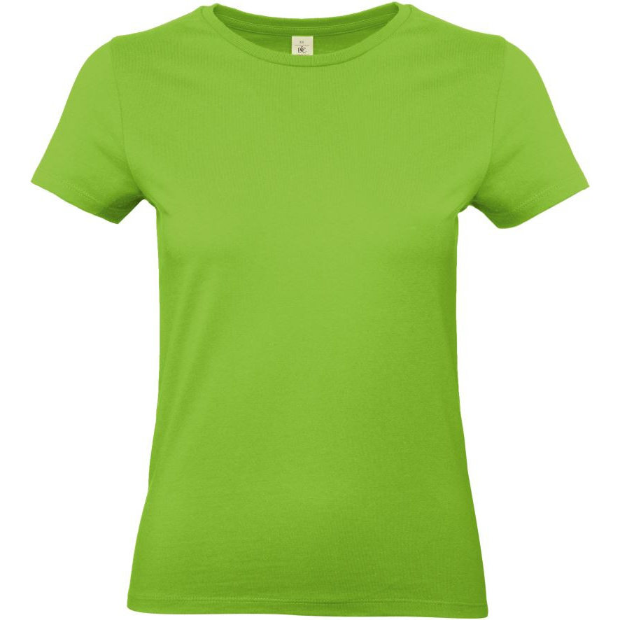 Dámské tričko B&C E190 - světle zelené, XS