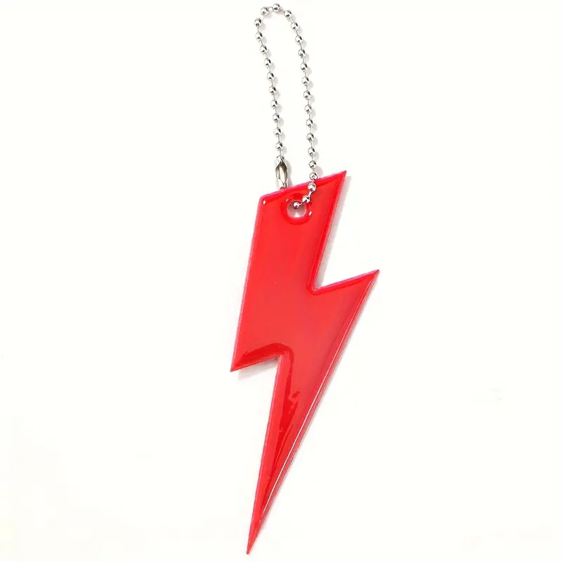 Přívěšek reflexní Bist Flash 14 cm - červený