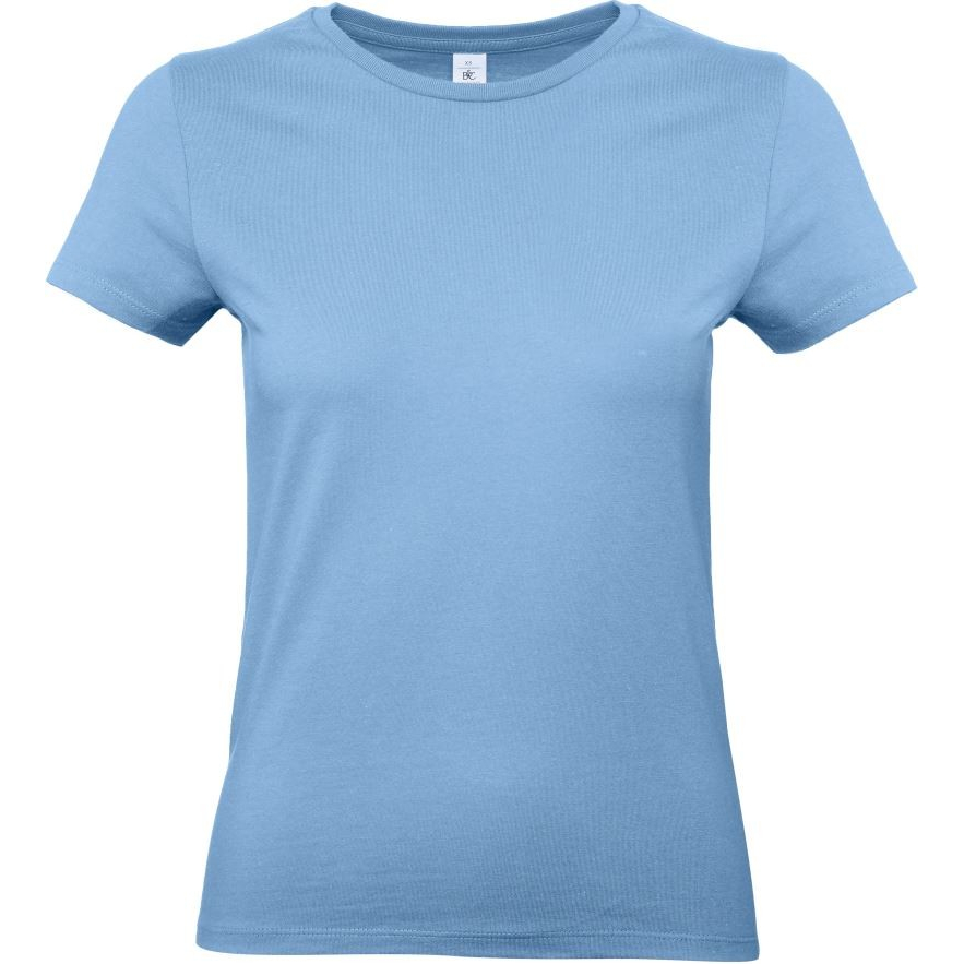 Dámské tričko B&C E190 - světle modré, M
