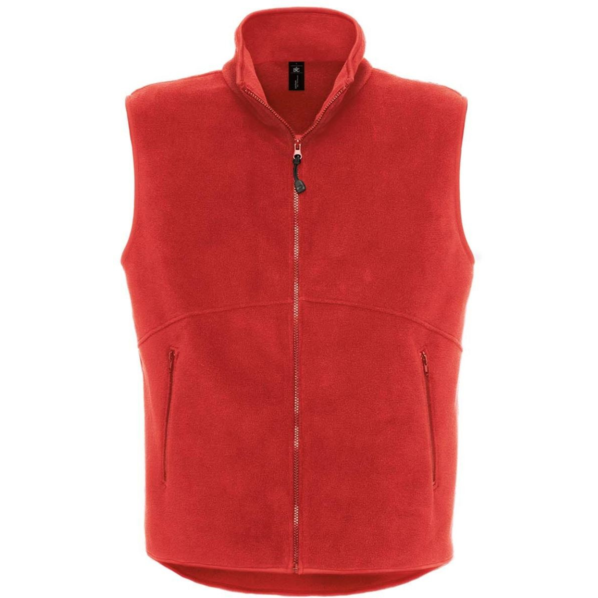Pánská vesta B&C Traveller + - červená, 3XL