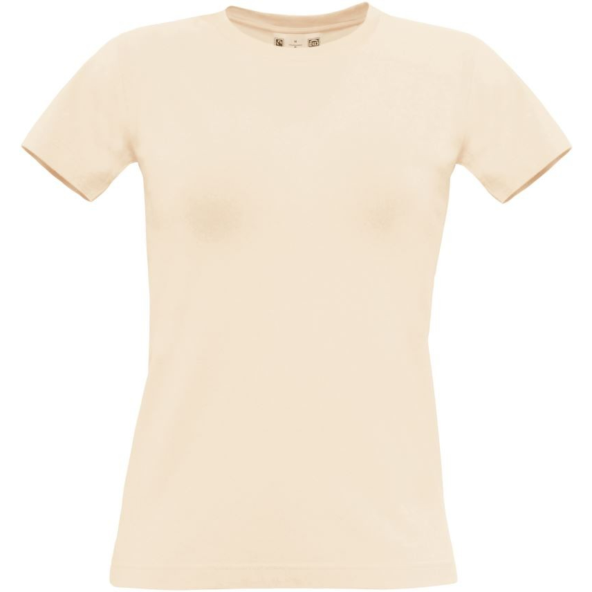 Dámské tričko B&C Biosfair Tee - béžové, XL
