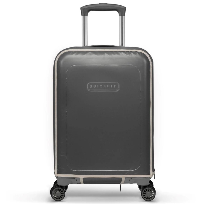 Obal na kufr Suitsuit Blossom S 48x35x20 - tmavě šedý
