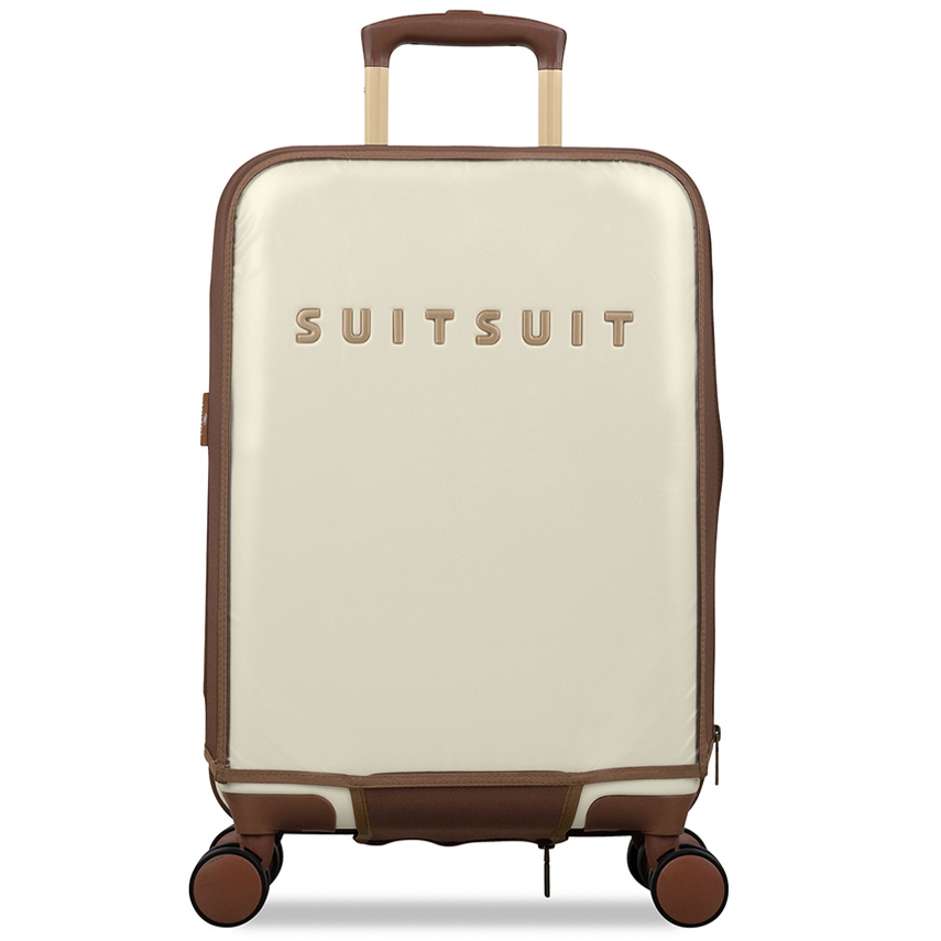 Obal na kufr Suitsuit Fab Seventies S 48x35x20 - hnědý