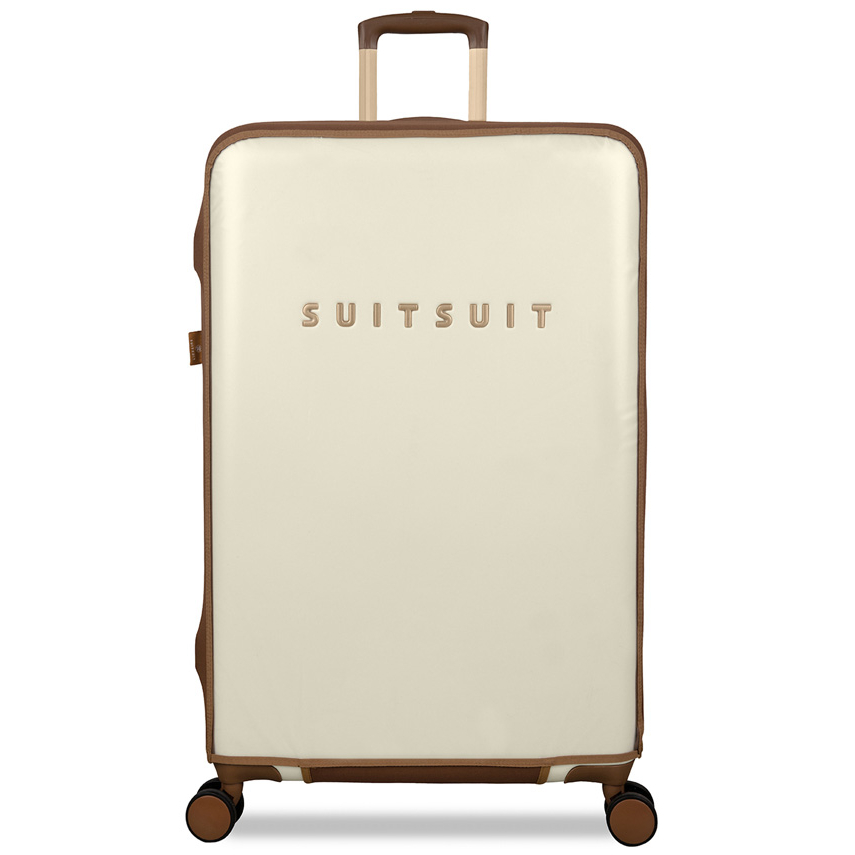 Obal na kufr Suitsuit Fab Seventies L 70x50x28 - hnědý