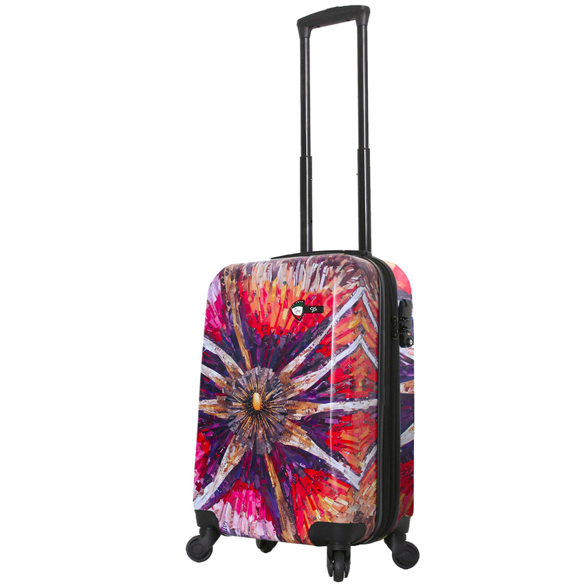 Cestovní kufr Mia Toro Spider Eye 39-49L - barevný