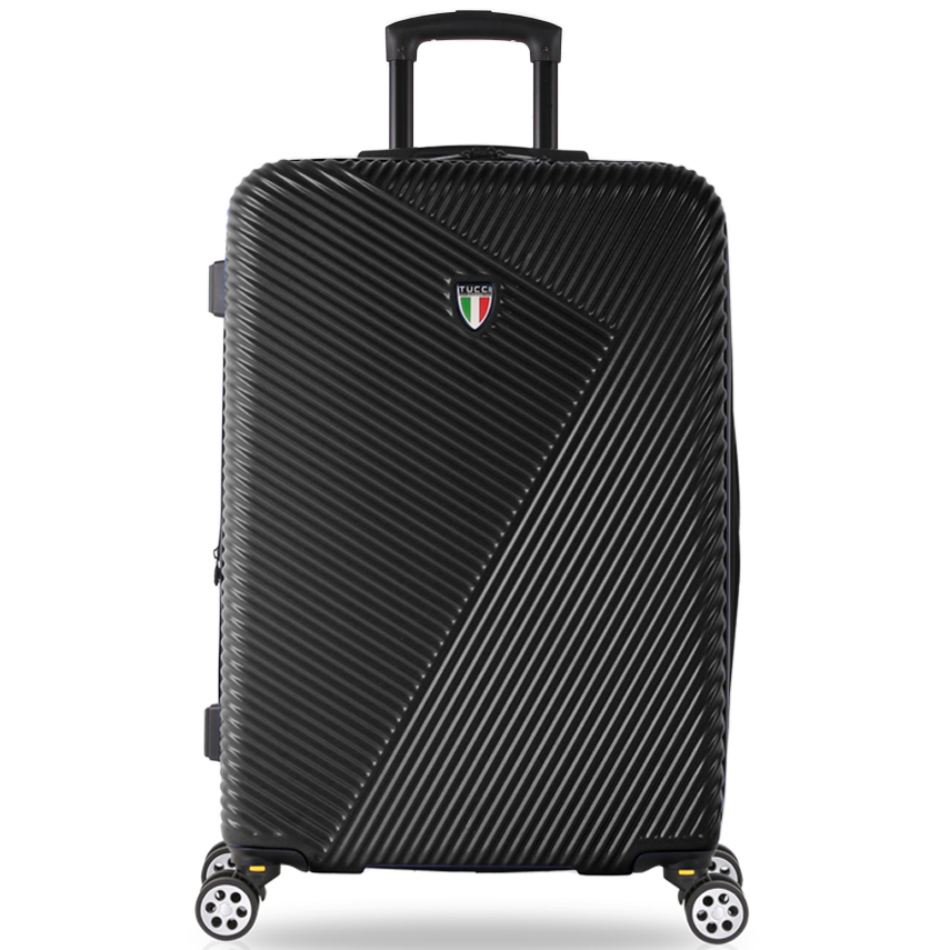 Cestovní kufr Tucci 122-165 l - černý