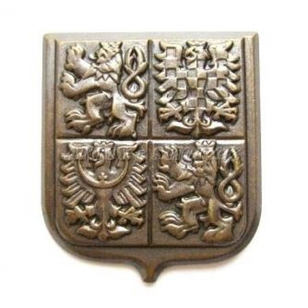 Odznak na čepici AČR originální - bronzový
