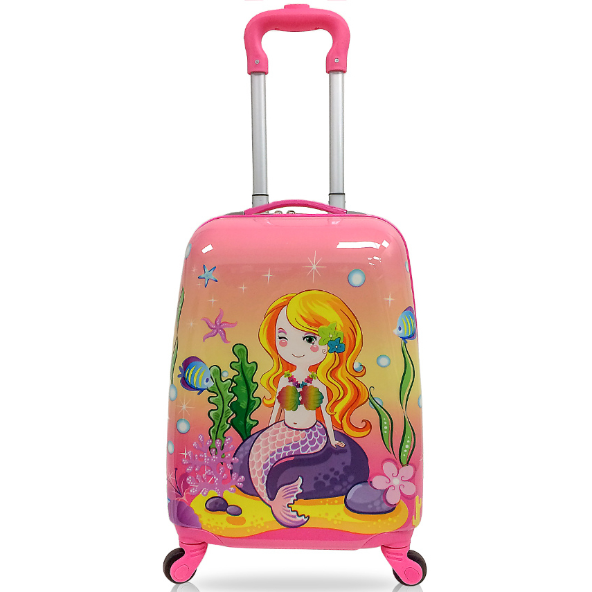 Dětský kufr Tucci Kids Mermaid 25 L - barevný
