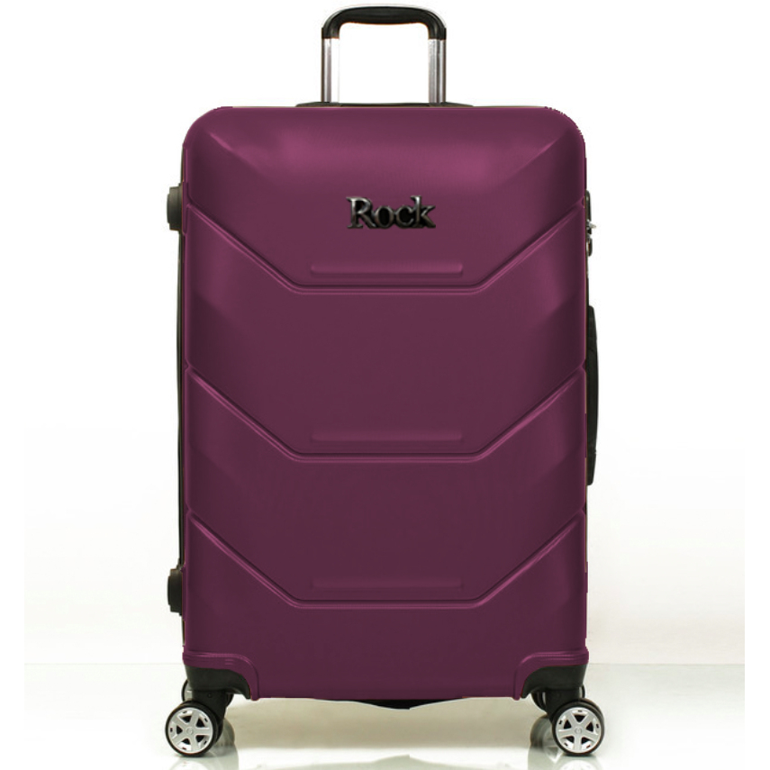 Cestovní kufr Rock 0230/3 97 l - fialový