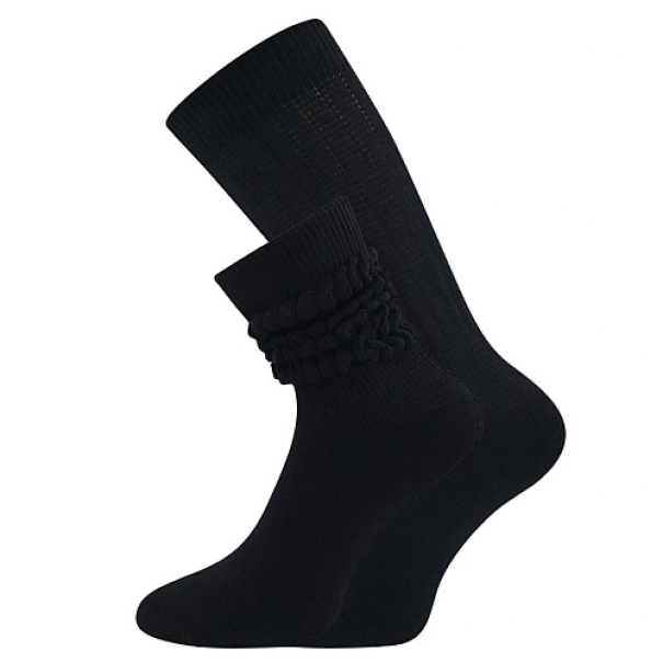 Ponožky dámské fitness Boma Aerobic - černé, 35-38