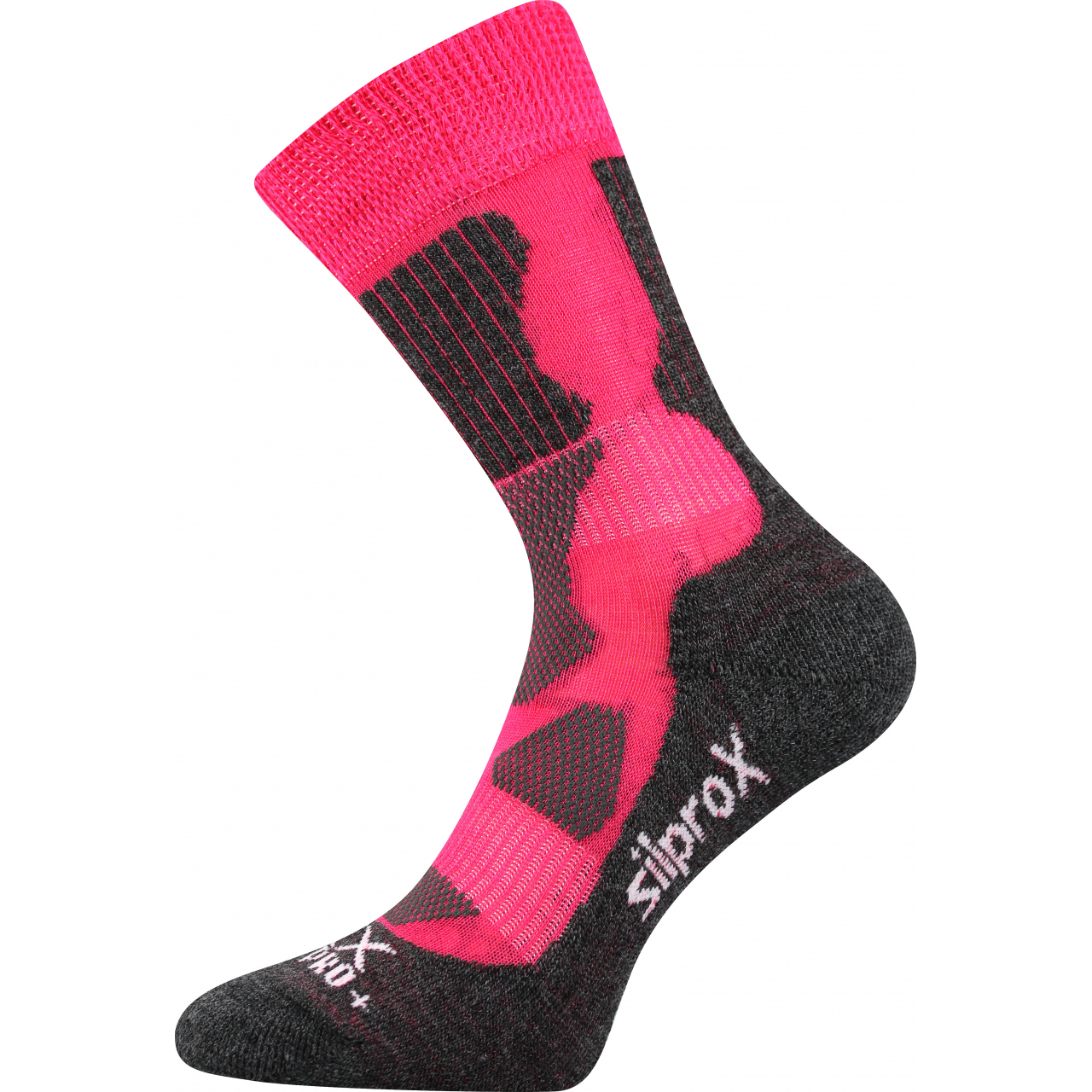Ponožky sportovní Voxx Etrex - růžové-šedé, 35-38