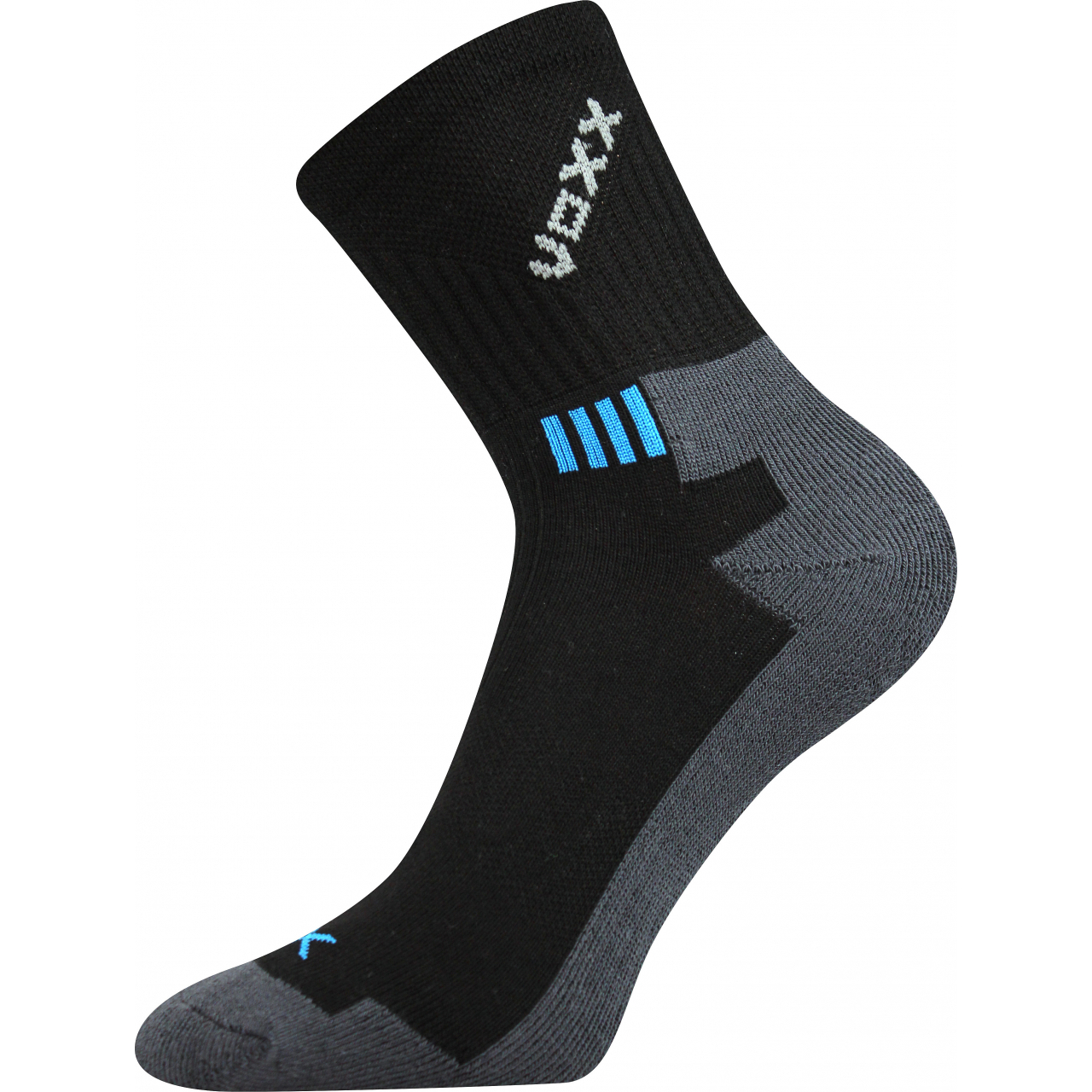 Ponožky sportovní Voxx Marián - černé-šedé, 35-38