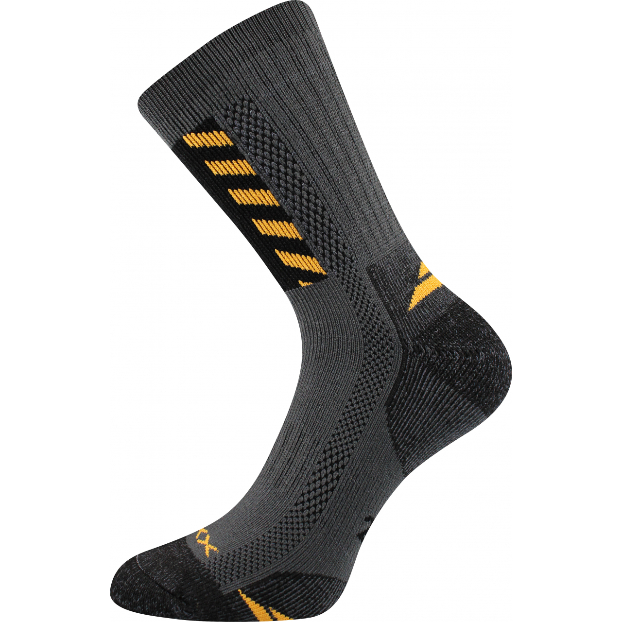 Ponožky pánské froté vysoké Voxx Power Work - tmavě šedé, 46-48