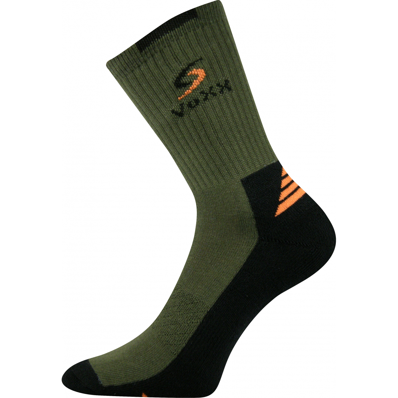 Ponožky sportovní Voxx Tronic - olivové-černé, 35-38
