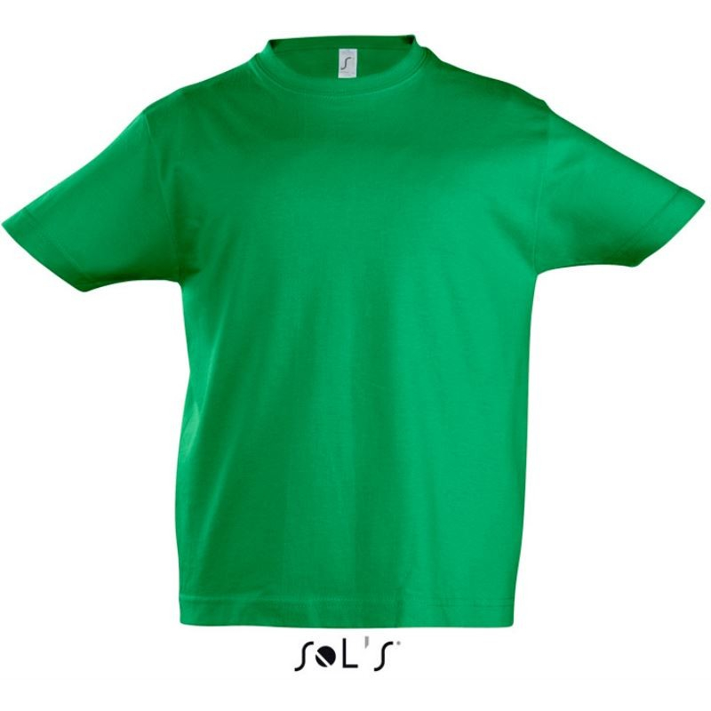 Dětské tričko krátký rukáv Sols - zelené, 7-8 let