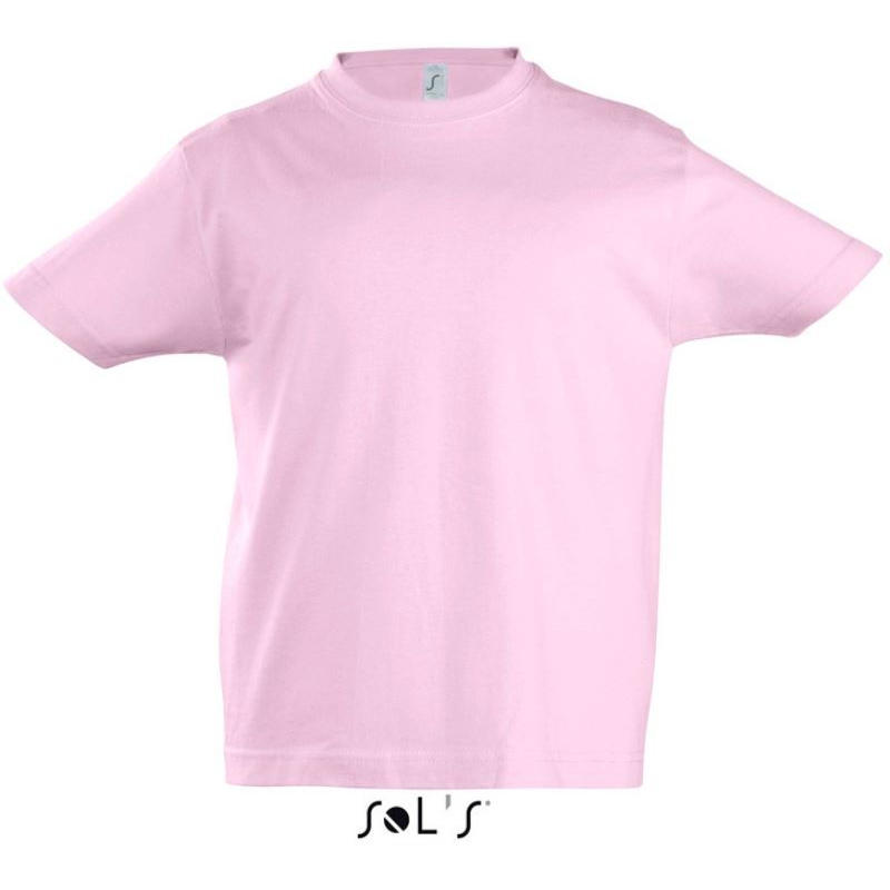Dětské tričko krátký rukáv Sols - světle růžové, 7-8 let