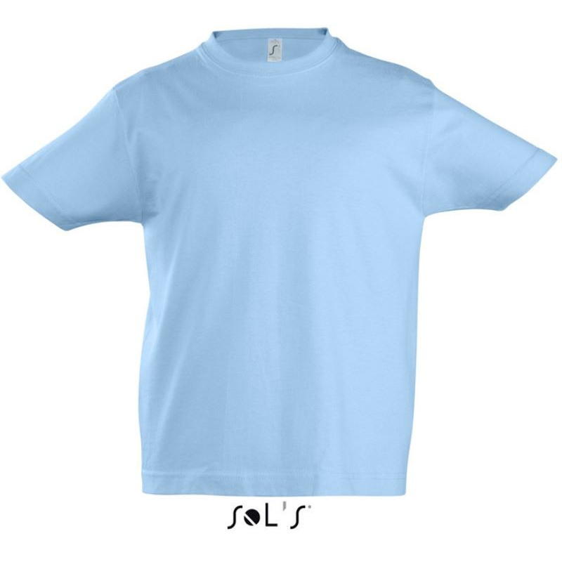 Dětské tričko krátký rukáv Sols - světle modré, 9-11 let