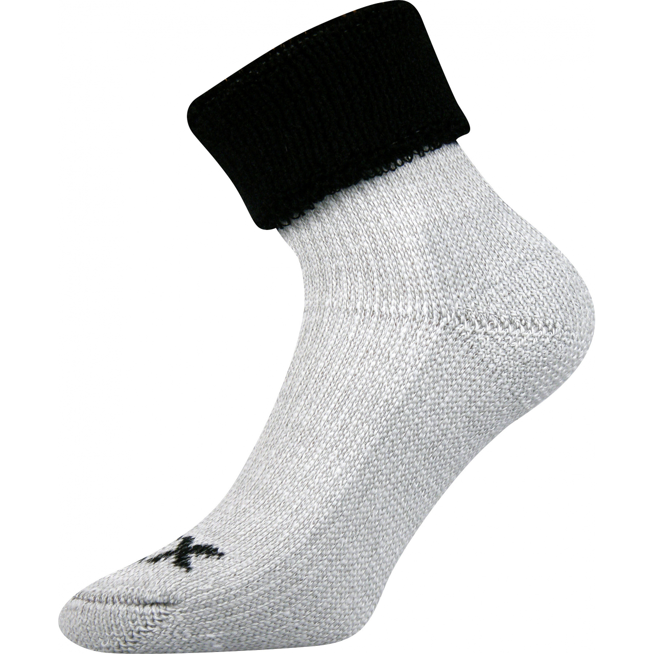 Ponožky dámské termo Voxx Quanta - šedé-černé, 39-42