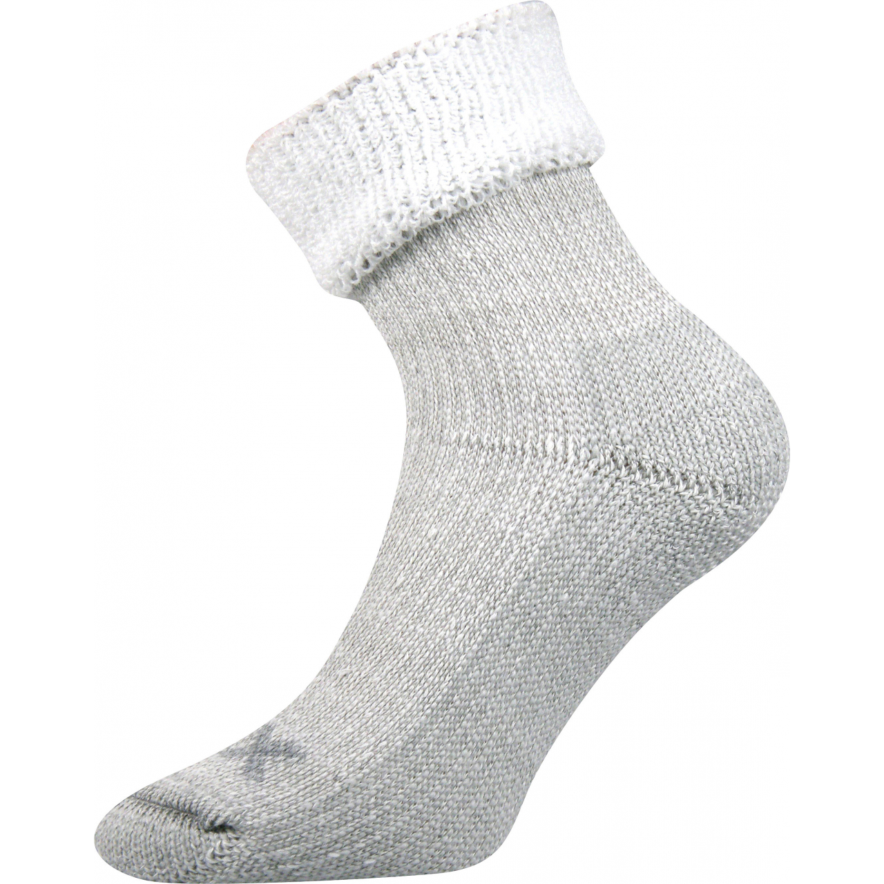 Ponožky dámské termo Voxx Quanta - šedé-bílé, 39-42