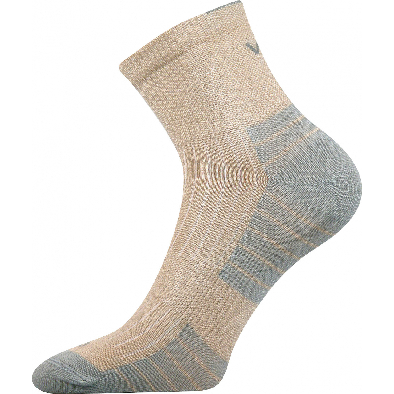Ponožky unisex sportovní Voxx Belkin - béžové-šedé, 35-38