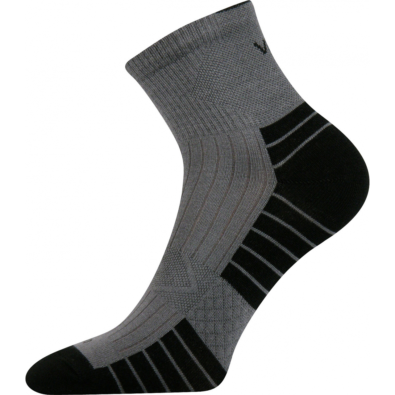 Ponožky unisex sportovní Voxx Belkin - tmavě šedé-černé, 35-38