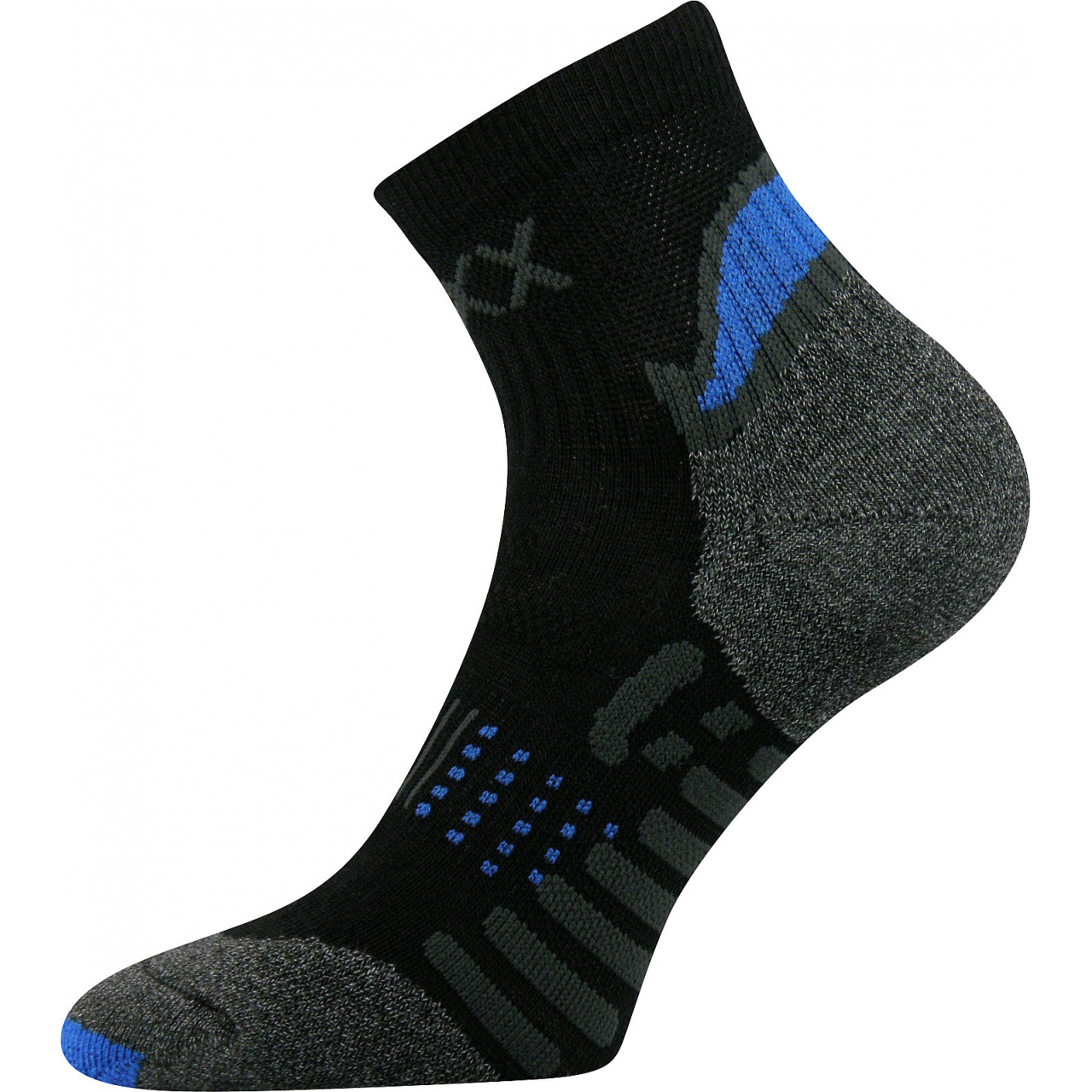 Ponožky unisex sportovní Voxx Integra - tmavě šedé-modré, 35-38