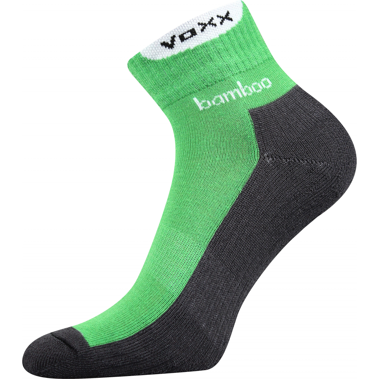 Ponožky bambusové sportovní Voxx Brooke - zelené-černé, 43-46