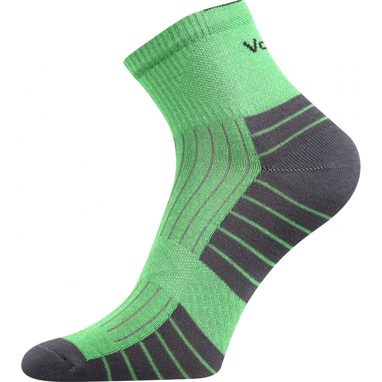 Ponožky bambusové unisex Voxx Belkin - zelené-šedé, 43-46