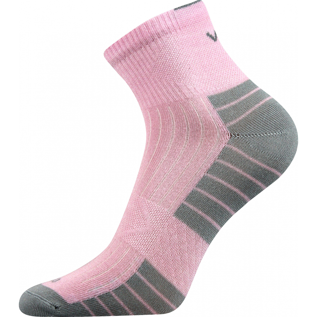 Ponožky bambusové unisex Voxx Belkin - světle růžové-šedé, 35-38