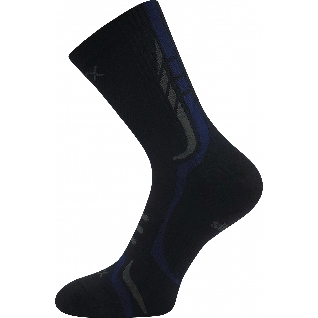 Ponožky unisex sportovní Voxx Thorx - černé, 35-38