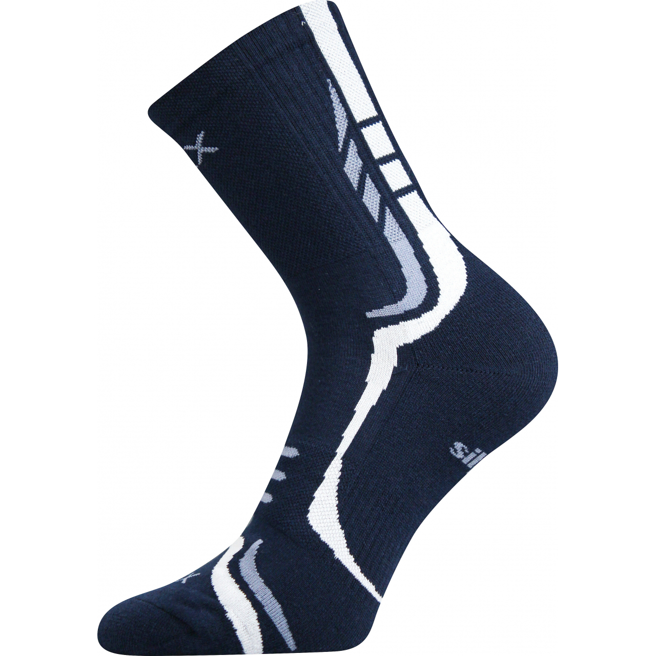 Ponožky unisex sportovní Voxx Thorx - navy-bílé, 35-38