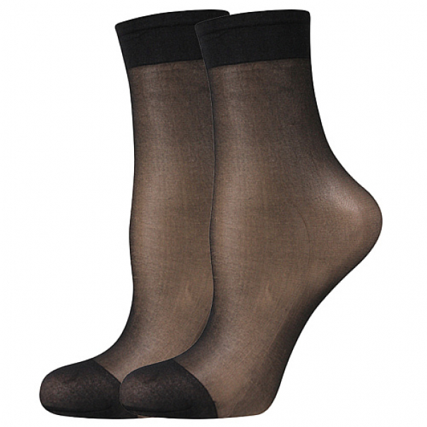 Ponožky dámské silonkové Lady B LADY socks 17 DEN - černé, 35-41