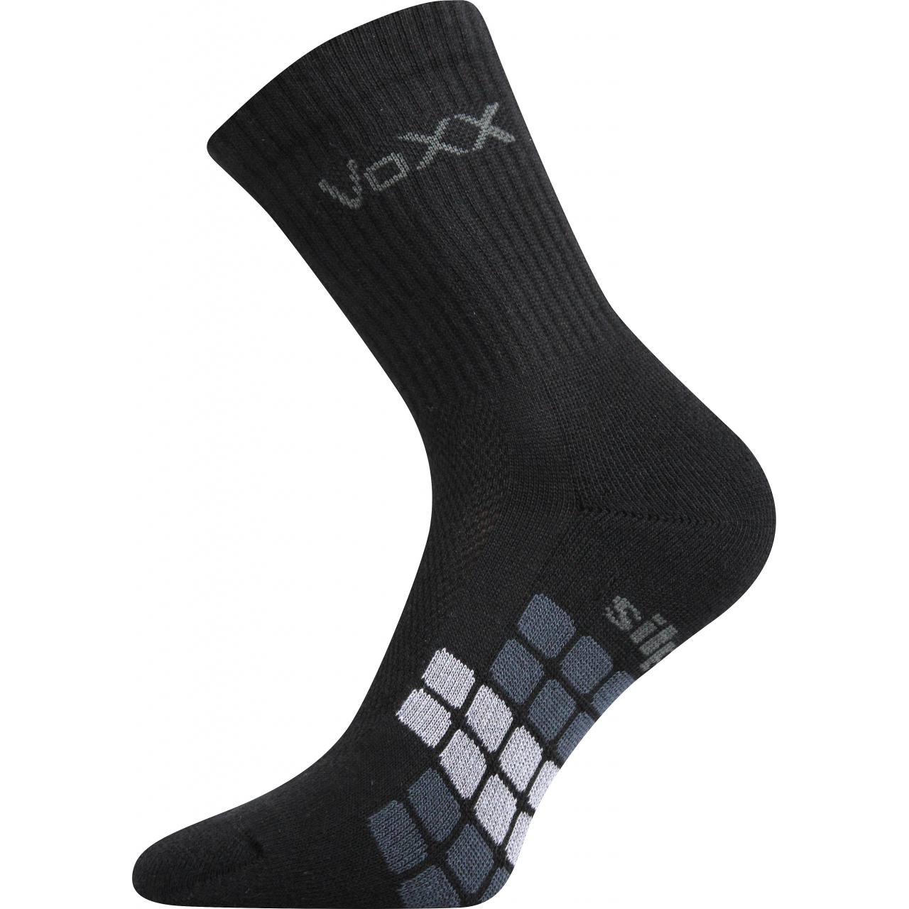 Ponožky unisex sportovní Voxx Raptor - černé, 39-42