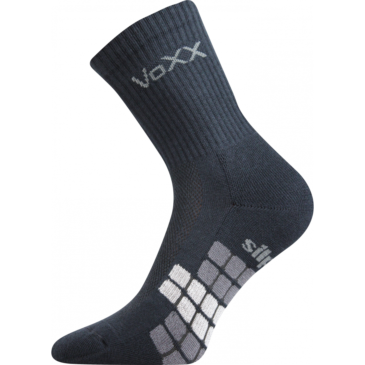 Ponožky unisex sportovní Voxx Raptor - tmavě šedé, 35-38