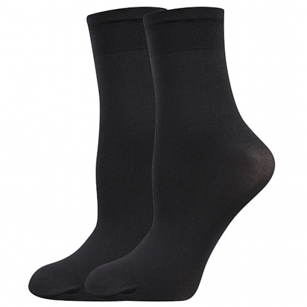 Ponožky silonkové dámské Lady B MICRO socks 50 DEN - černé